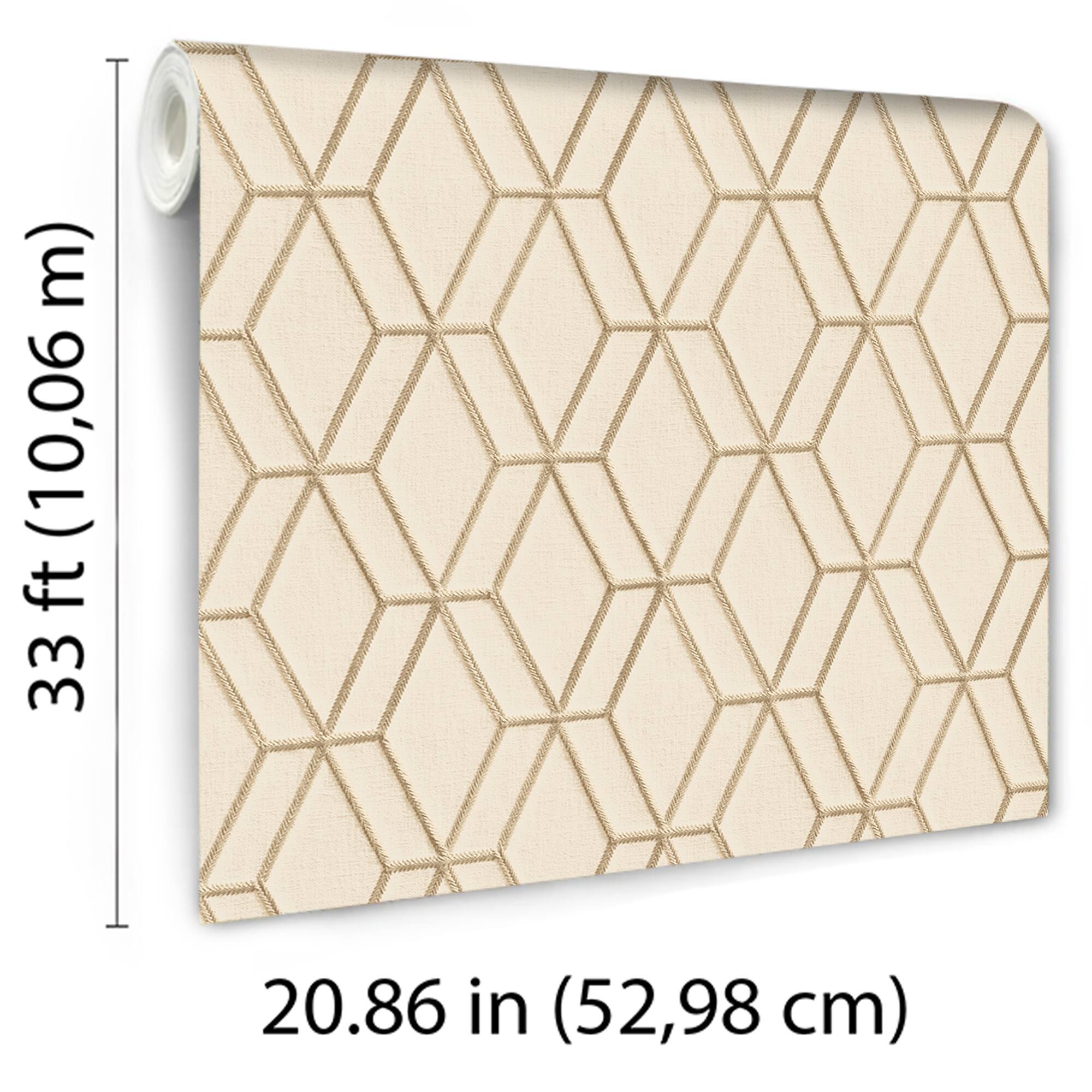 Designs Direct Embroidery Stich Diamond Wallpaper